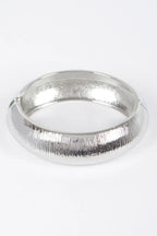 Two Pieces Set Wide Metal Bangle | Mixtshop LLC