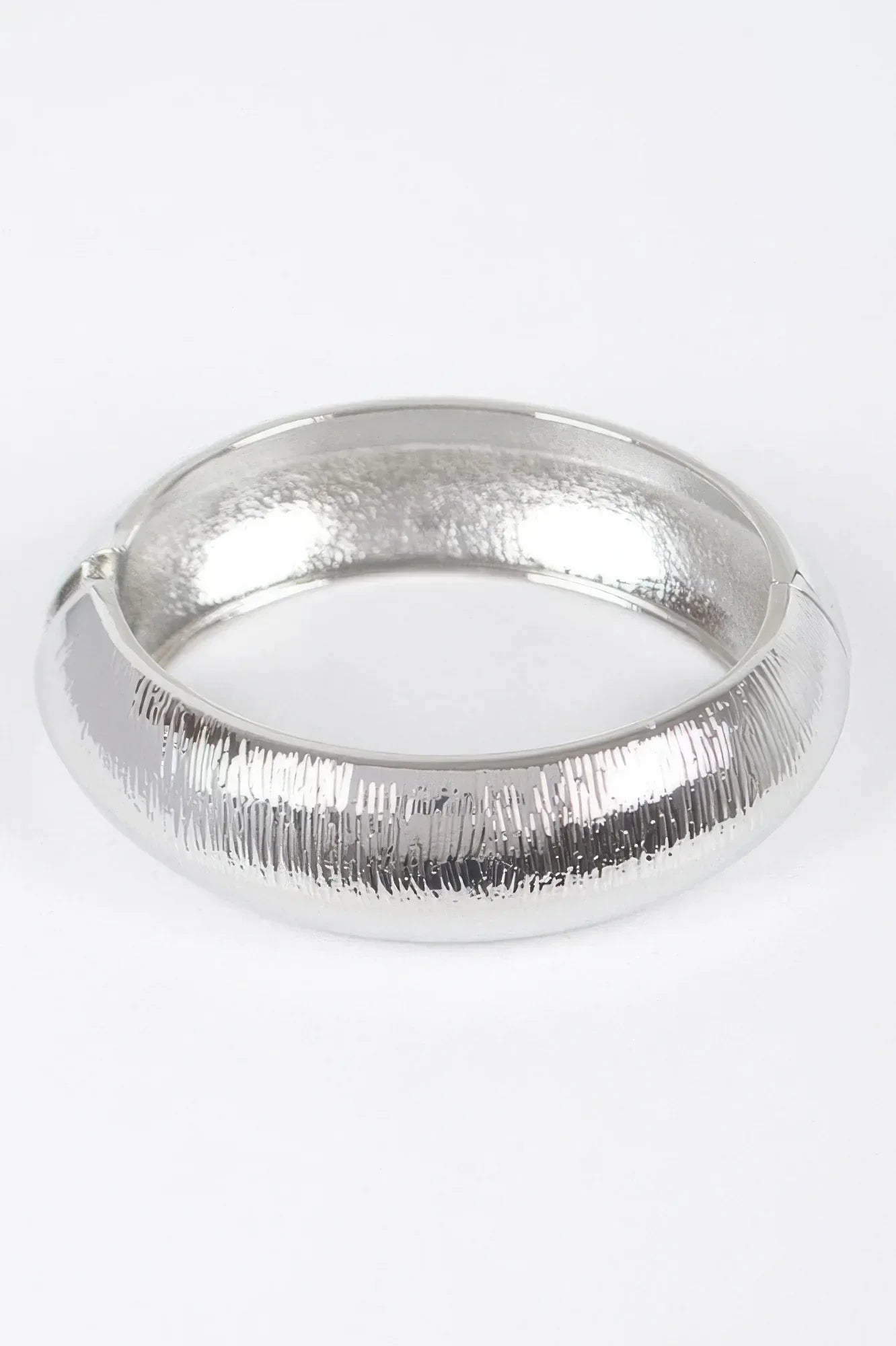 Two Pieces Set Wide Metal Bangle | Mixtshop LLC