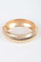 Two Pieces Set Wide Metal Bangle | Mixtshop LLC