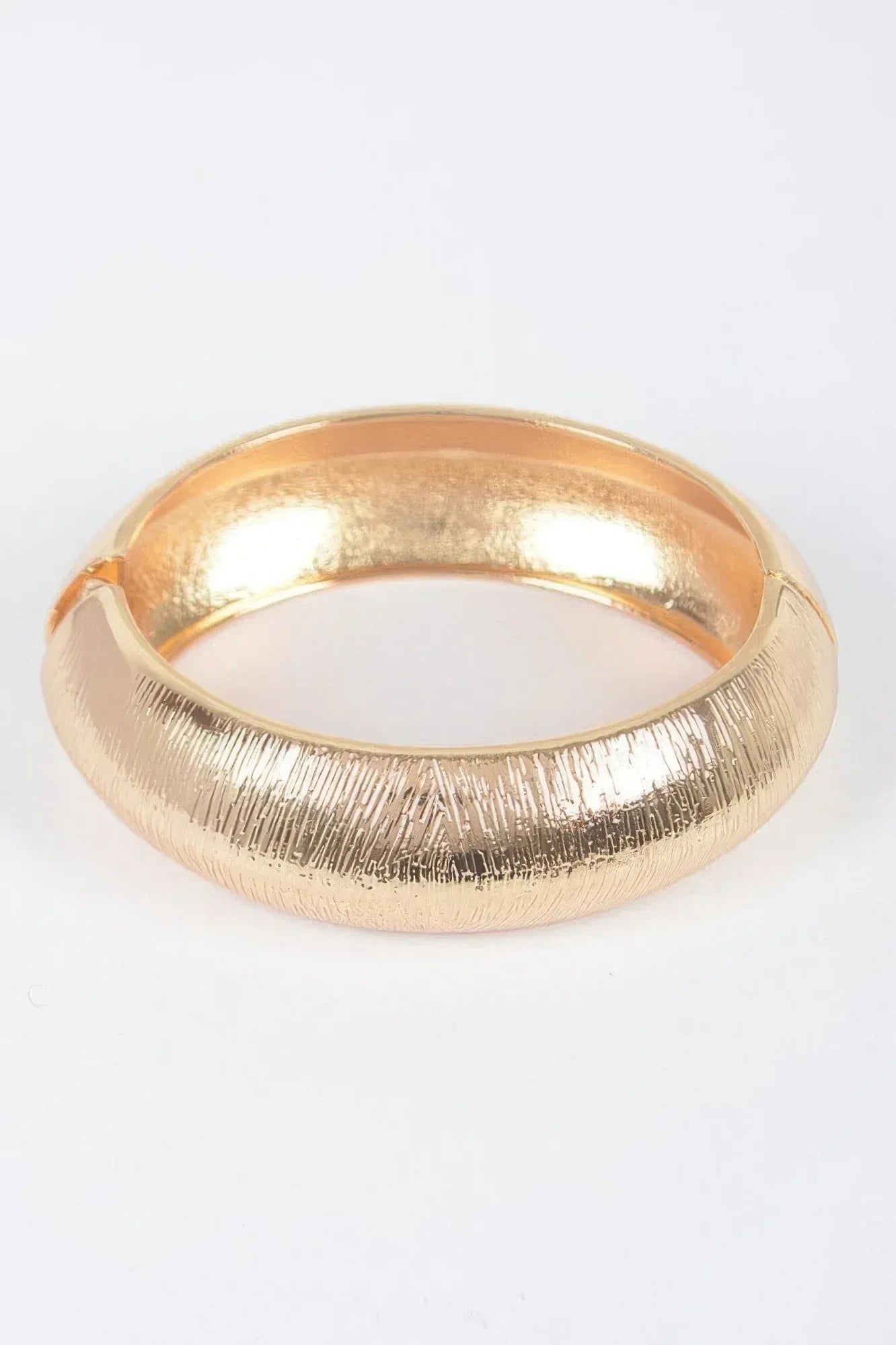 Two Pieces Set Wide Metal Bangle | Mixtshop LLC