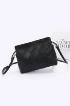 Quilted Faux Leather Bucket Crossbody Bag | Mixtshop LLC