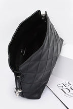 Quilted Faux Leather Bucket Crossbody Bag | Mixtshop LLC