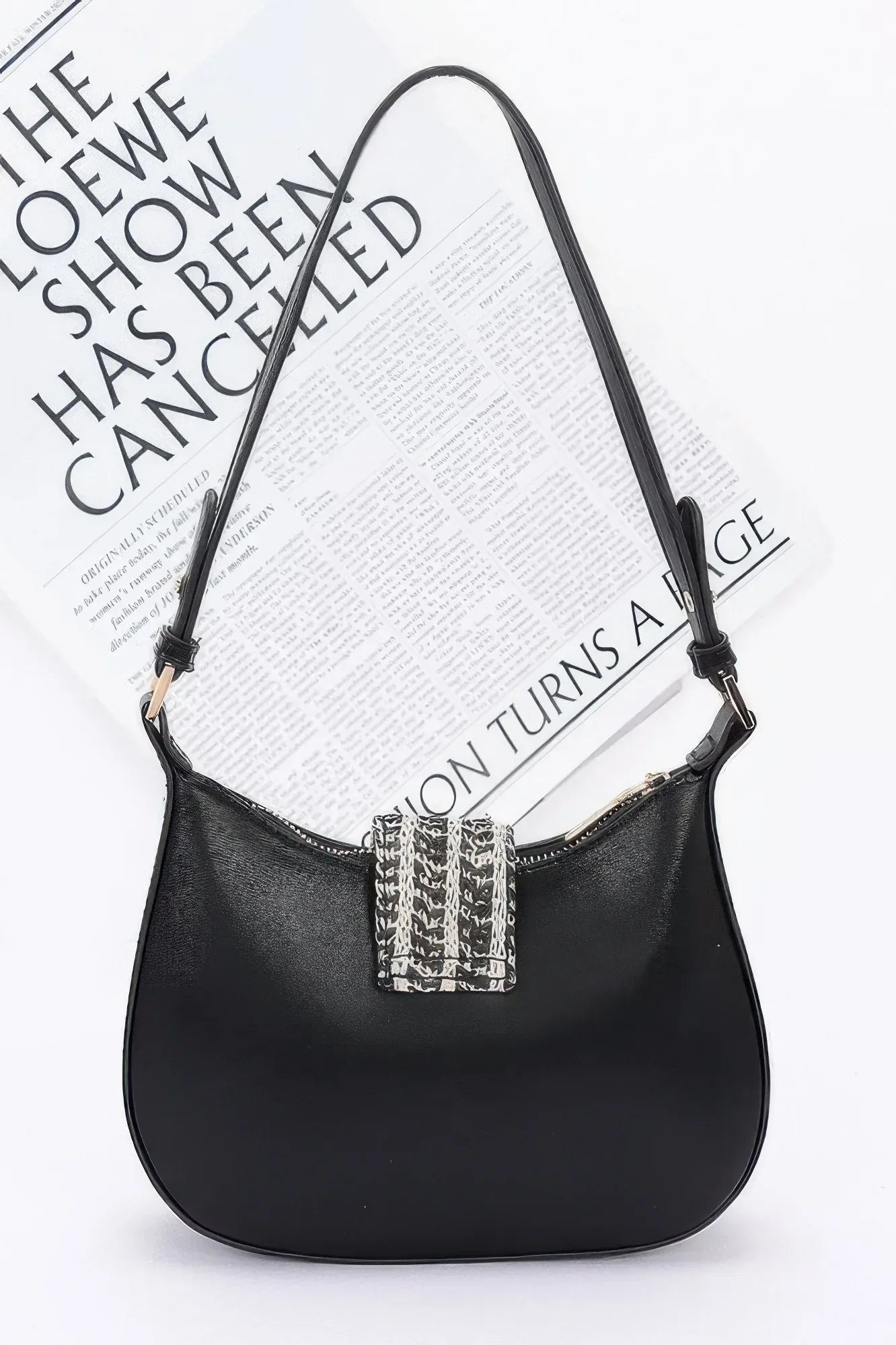 Faux Leather Hobo Bag | Mixtshop LLC