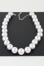 Shiny Statement Beaded Necklace | Mixtshop LLC
