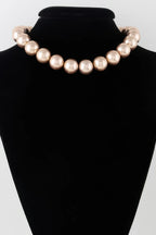 Shiny Statement Beaded Necklace | Mixtshop LLC