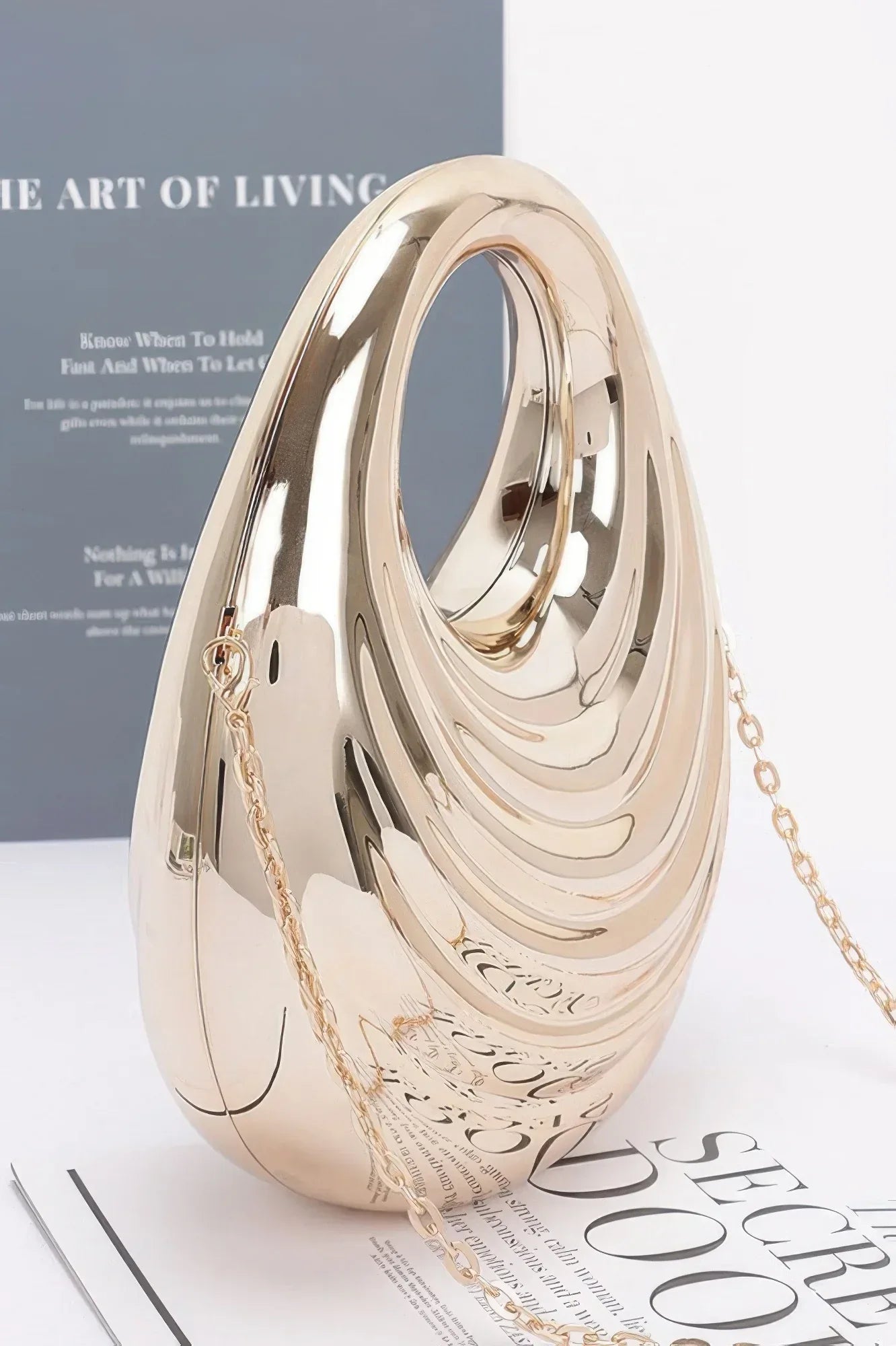 Metallic Acrylic Bag Secondary image