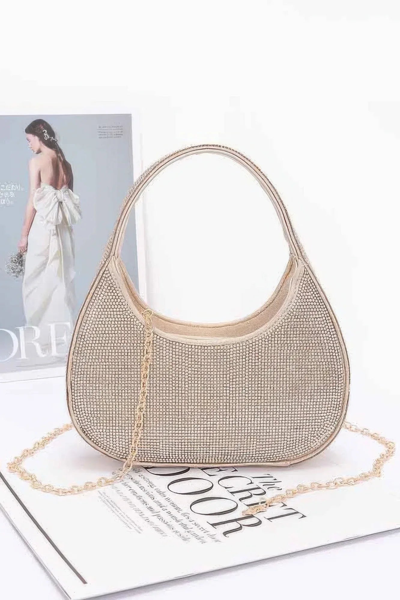 Rhinestone Hobo Bag | Mixtshop LLC