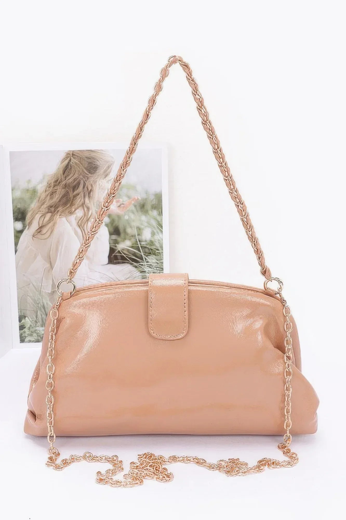 Enamel Frame Shoulder Bag | Mixtshop LLC