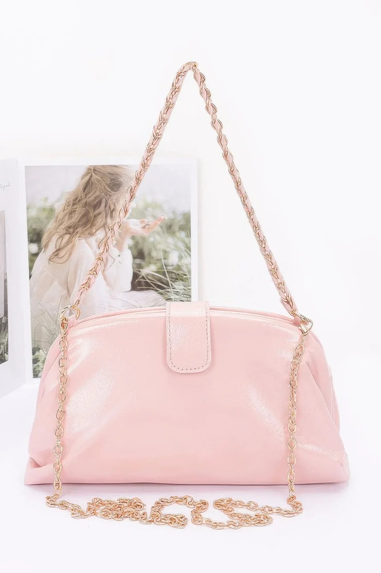 Enamel Frame Shoulder Bag | Mixtshop LLC