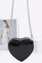 Enamel Heart Shape Crossbody Bag | Mixtshop LLC
