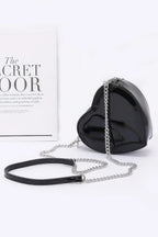 Enamel Heart Shape Crossbody Bag | Mixtshop LLC