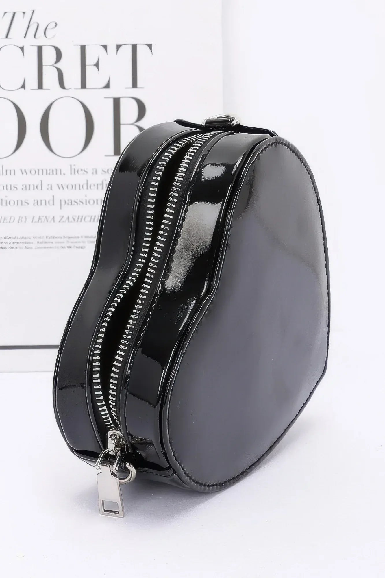 Enamel Heart Shape Crossbody Bag | Mixtshop LLC