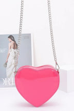 Enamel Heart Shape Crossbody Bag | Mixtshop LLC