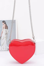 Enamel Heart Shape Crossbody Bag | Mixtshop LLC