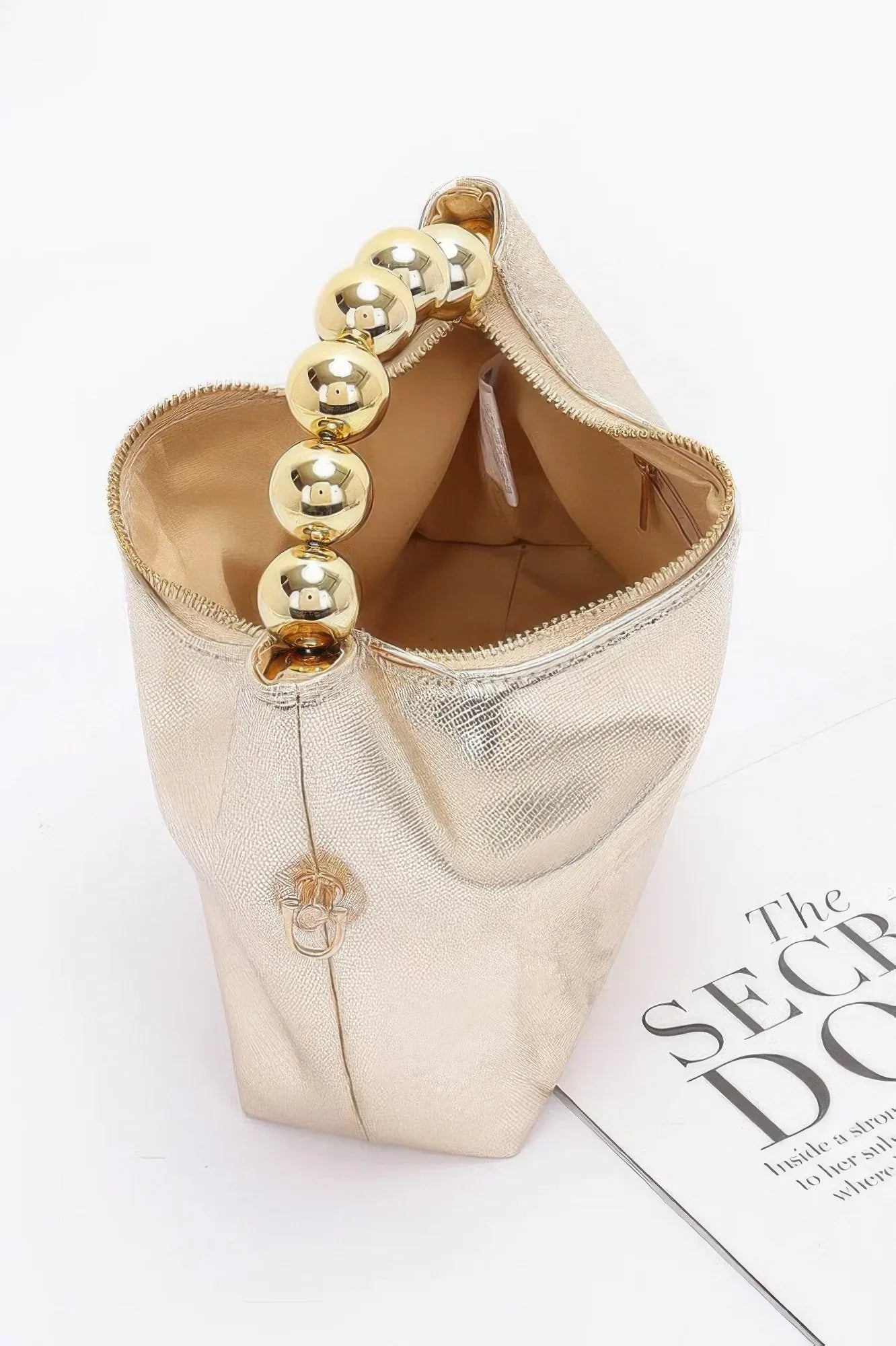 Metallic Ccb Ball Handle Bag | Mixtshop LLC