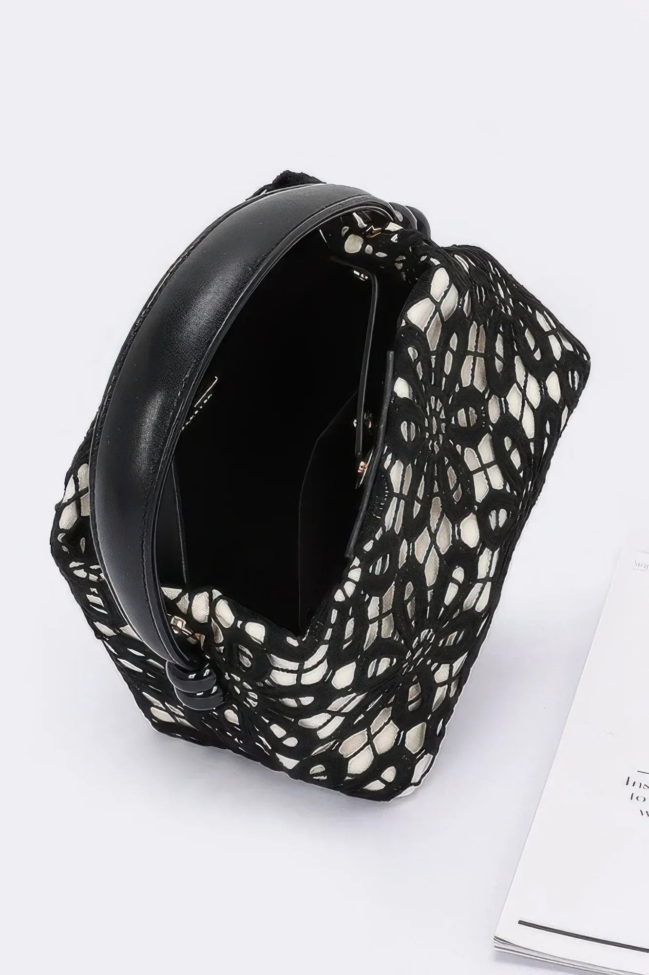 Crochet Top Handle Clutch Secondary image