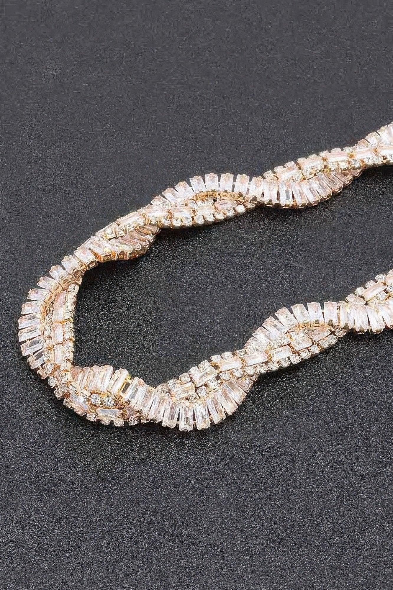 Rhinestone Necklace | Mixtshop LLC