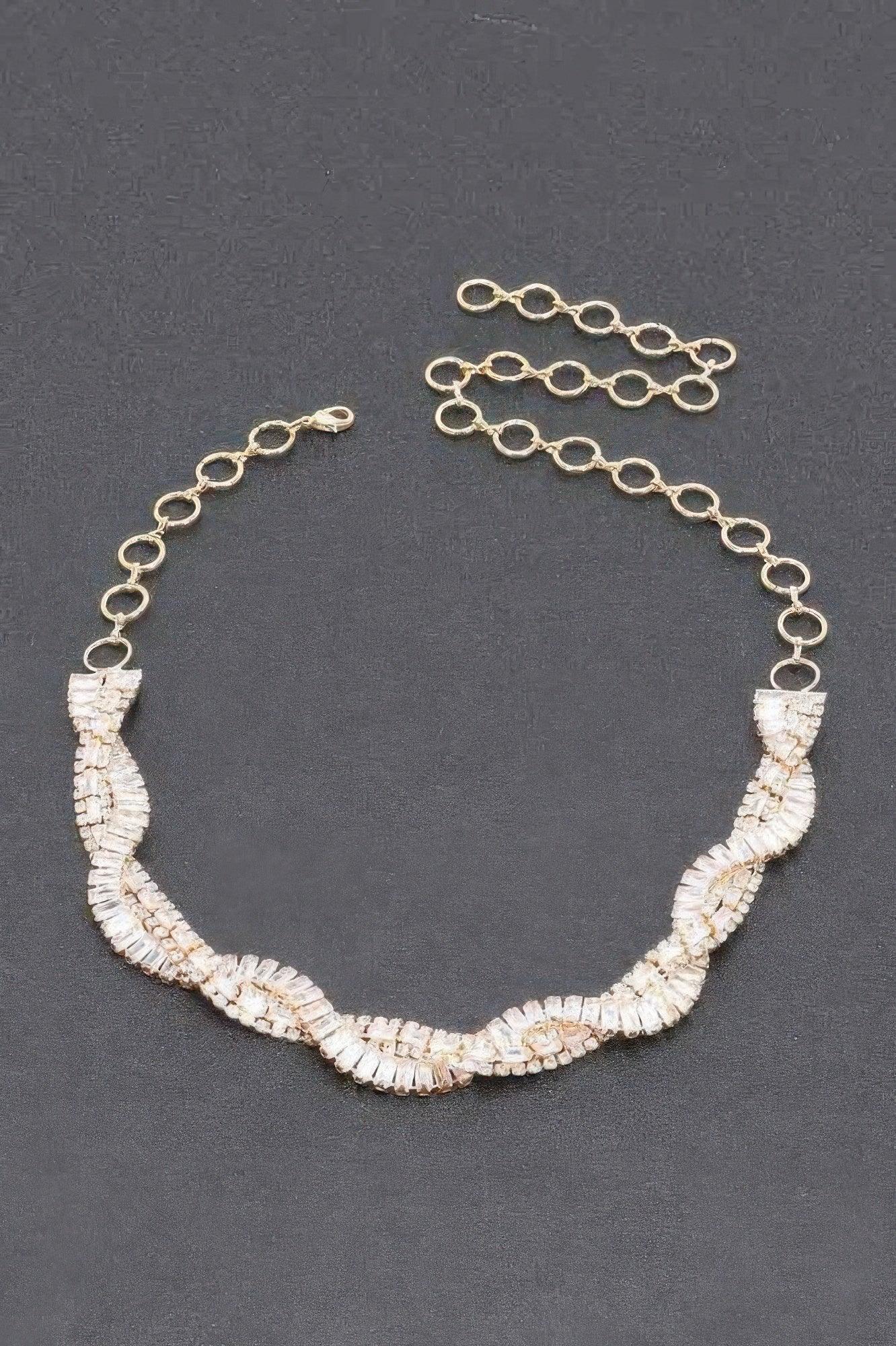 Rhinestone Necklace | Mixtshop LLC