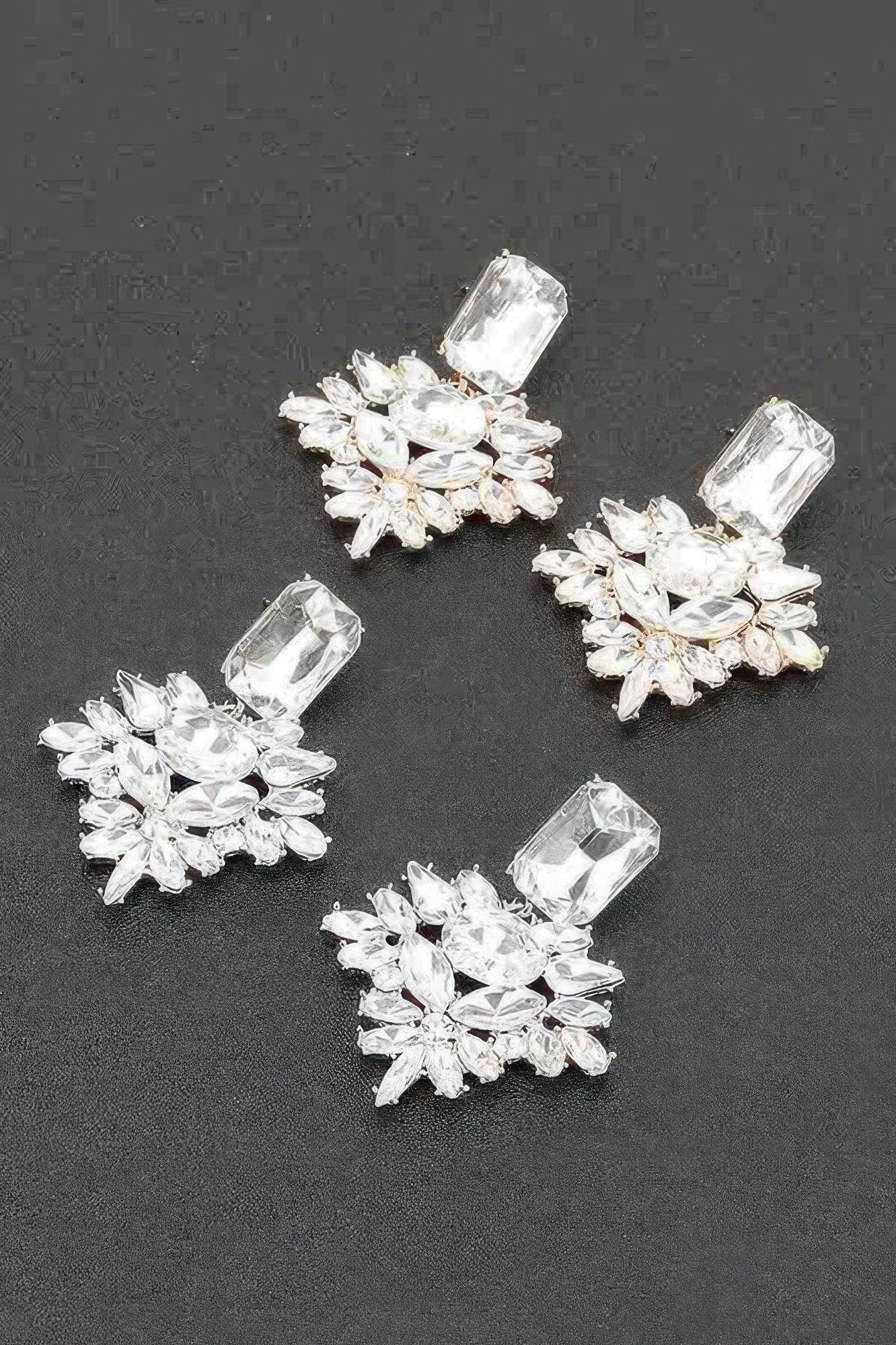 Rhinestone Party Earring | Mixtshop LLC