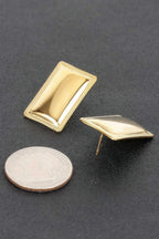 Gold Plated Metal Earring | Mixtshop LLC