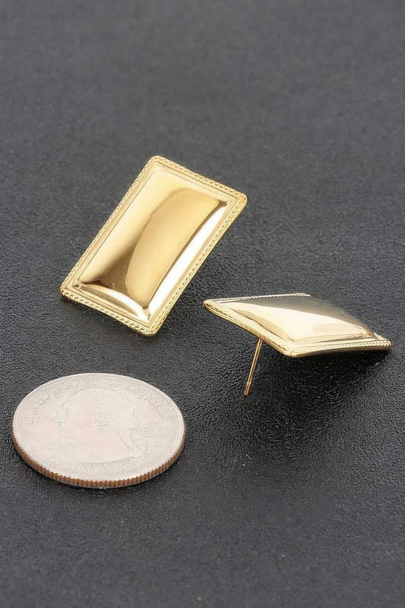 Gold Plated Metal Earring | Mixtshop LLC