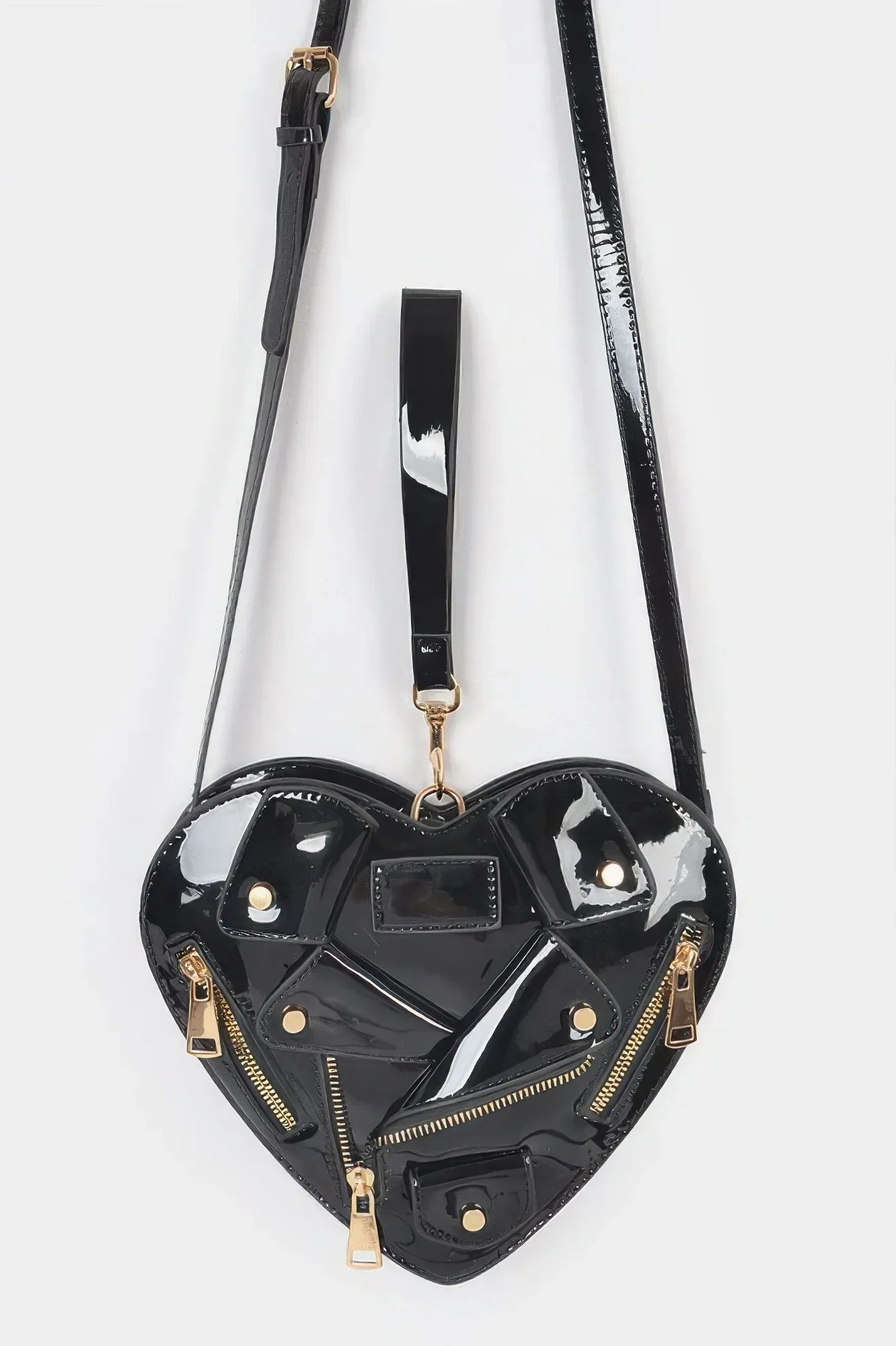 Heart Shape Jacket Crossbody Bag | Mixtshop LLC Main image