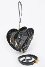 Heart Shape Jacket Crossbody Bag | Mixtshop LLC