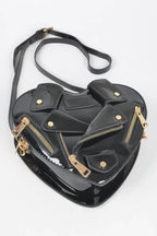 Heart Shape Jacket Crossbody Bag | Mixtshop LLC