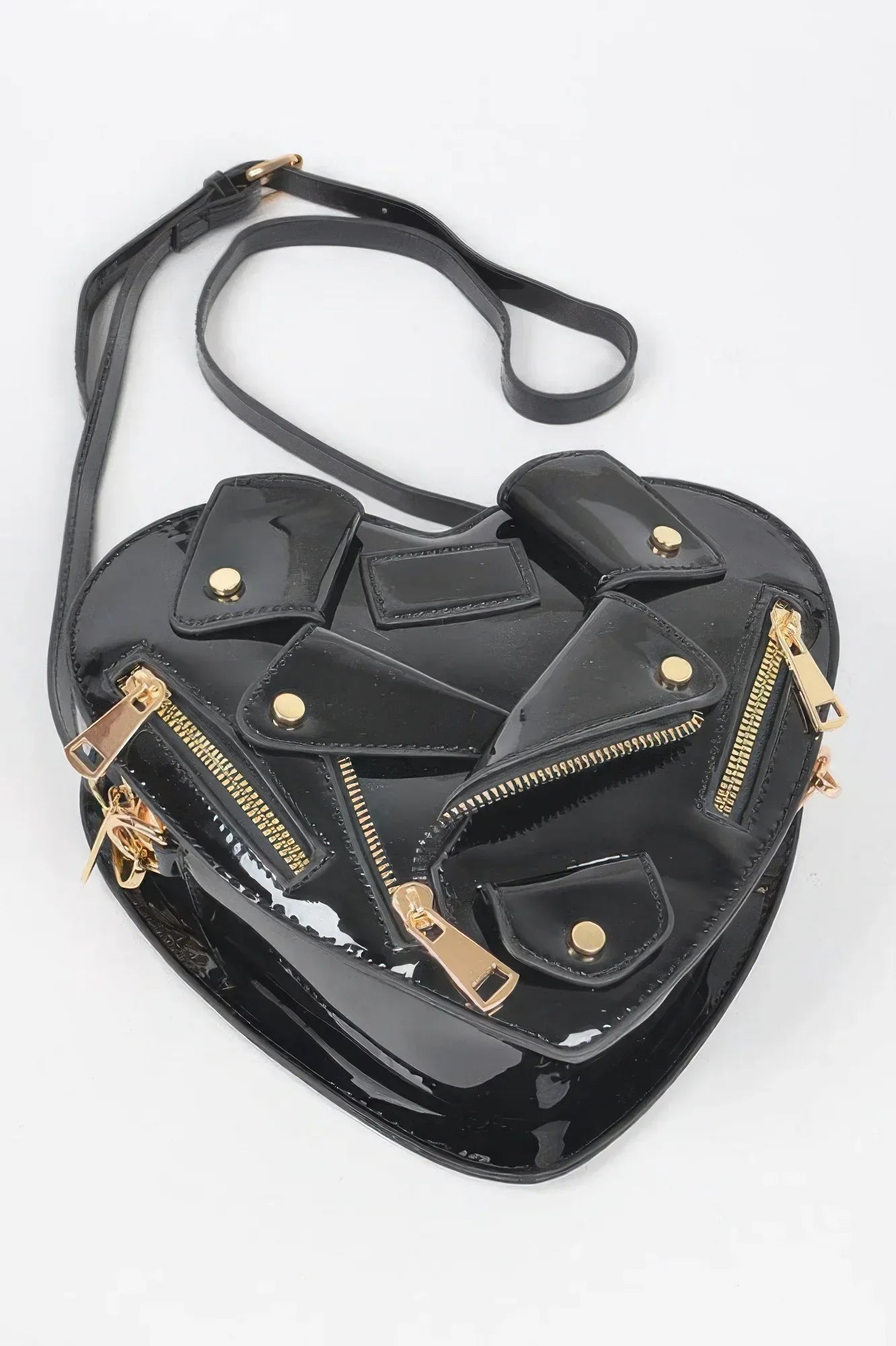 Heart Shape Jacket Crossbody Bag | Mixtshop LLC