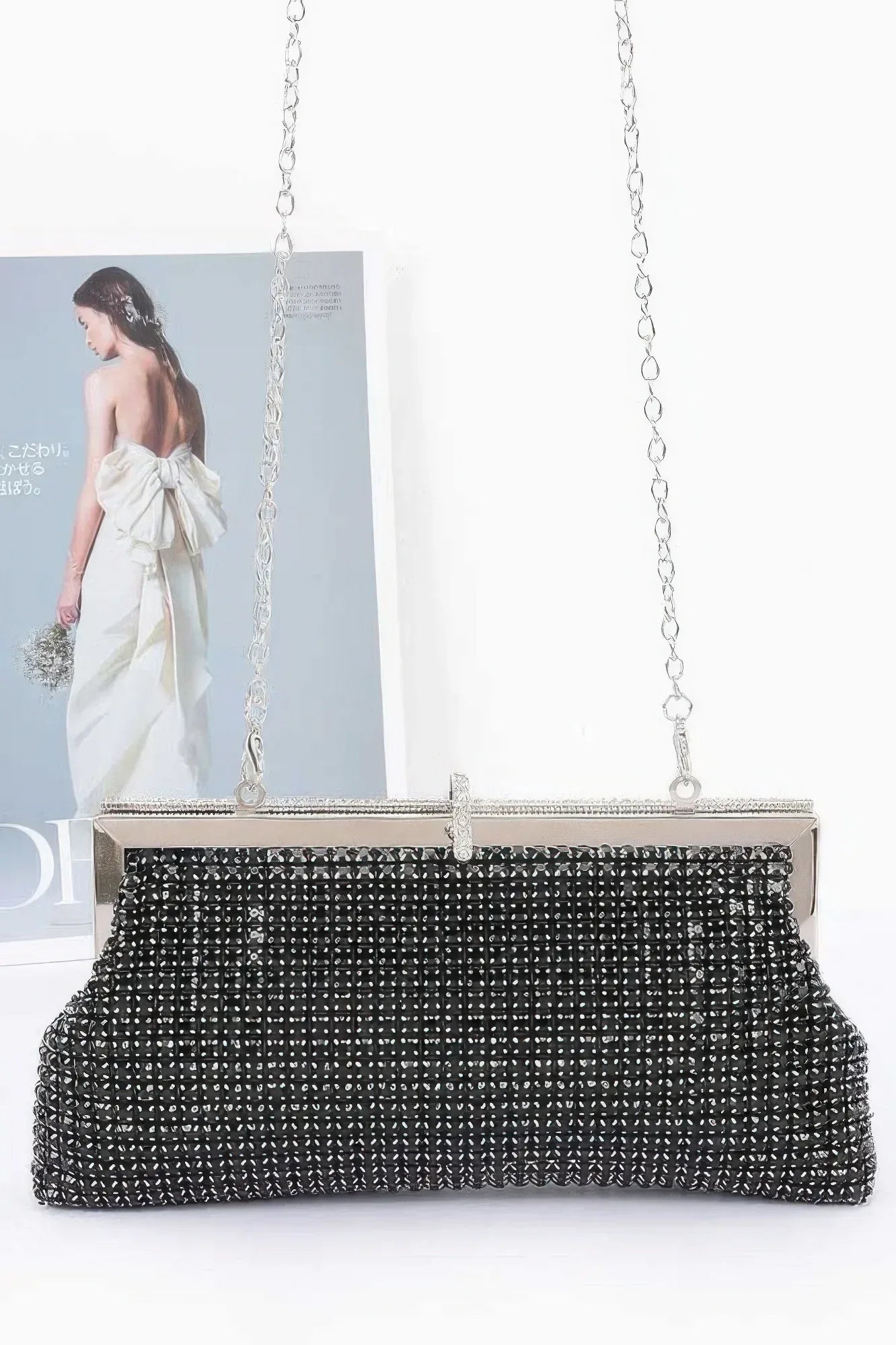Rhinestone Party Clutch | Mixtshop LLC Main image
