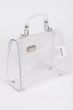 Transparent Single Handle Clutch | Mixtshop LLC