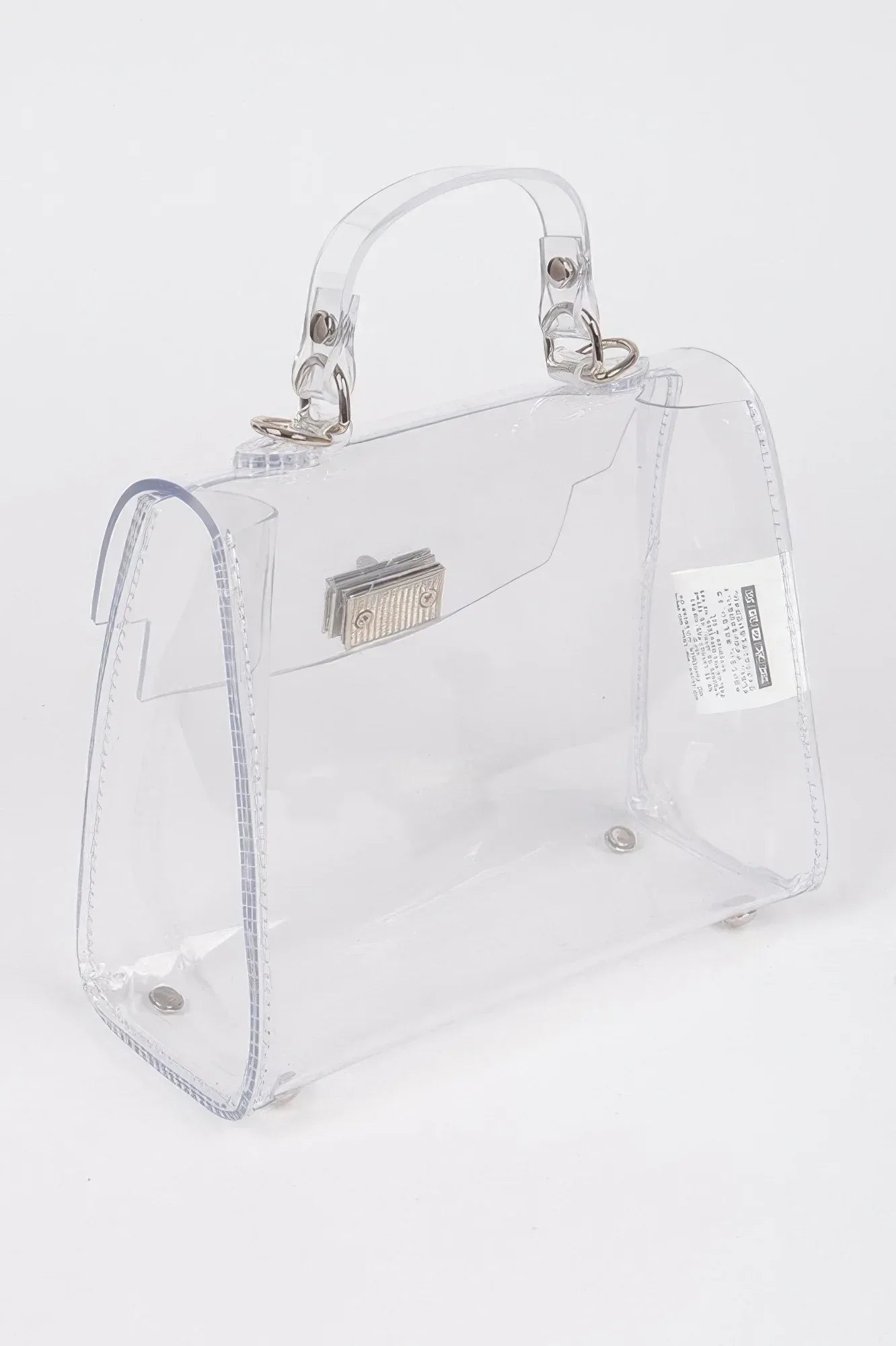 Transparent Single Handle Clutch | Mixtshop LLC