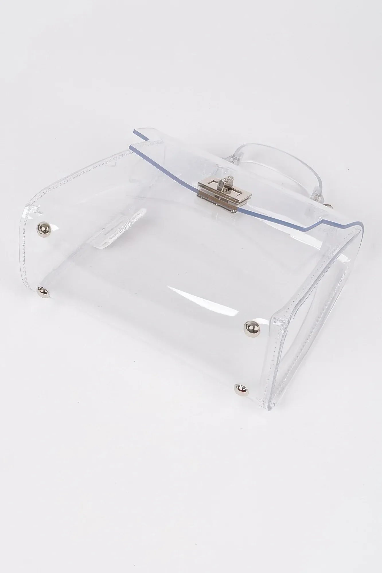 Transparent Single Handle Clutch | Mixtshop LLC