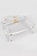 Transparent Single Handle Clutch | Mixtshop LLC
