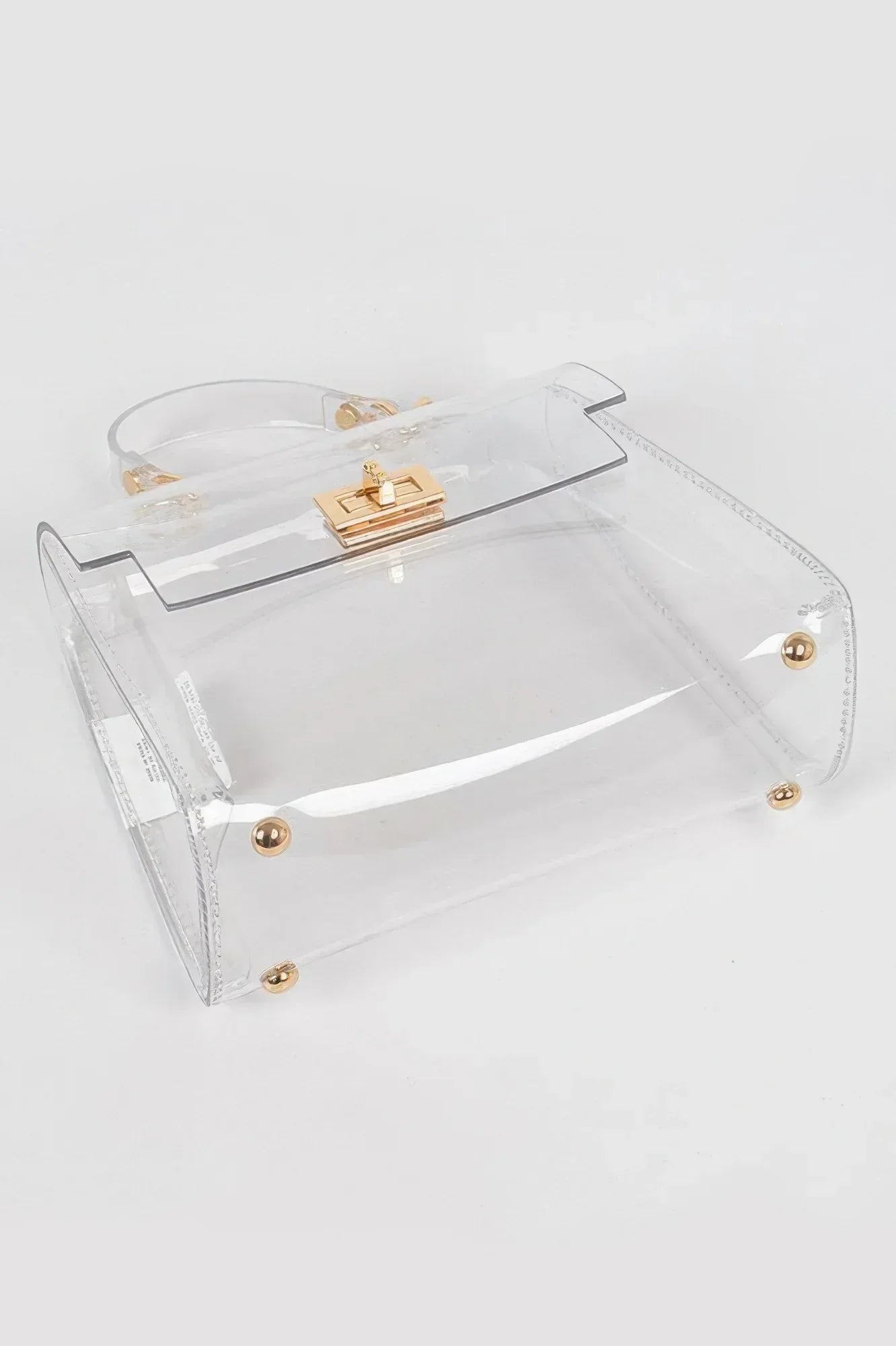 Transparent Single Handle Clutch | Mixtshop LLC