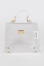 Transparent Single Handle Clutch | Mixtshop LLC