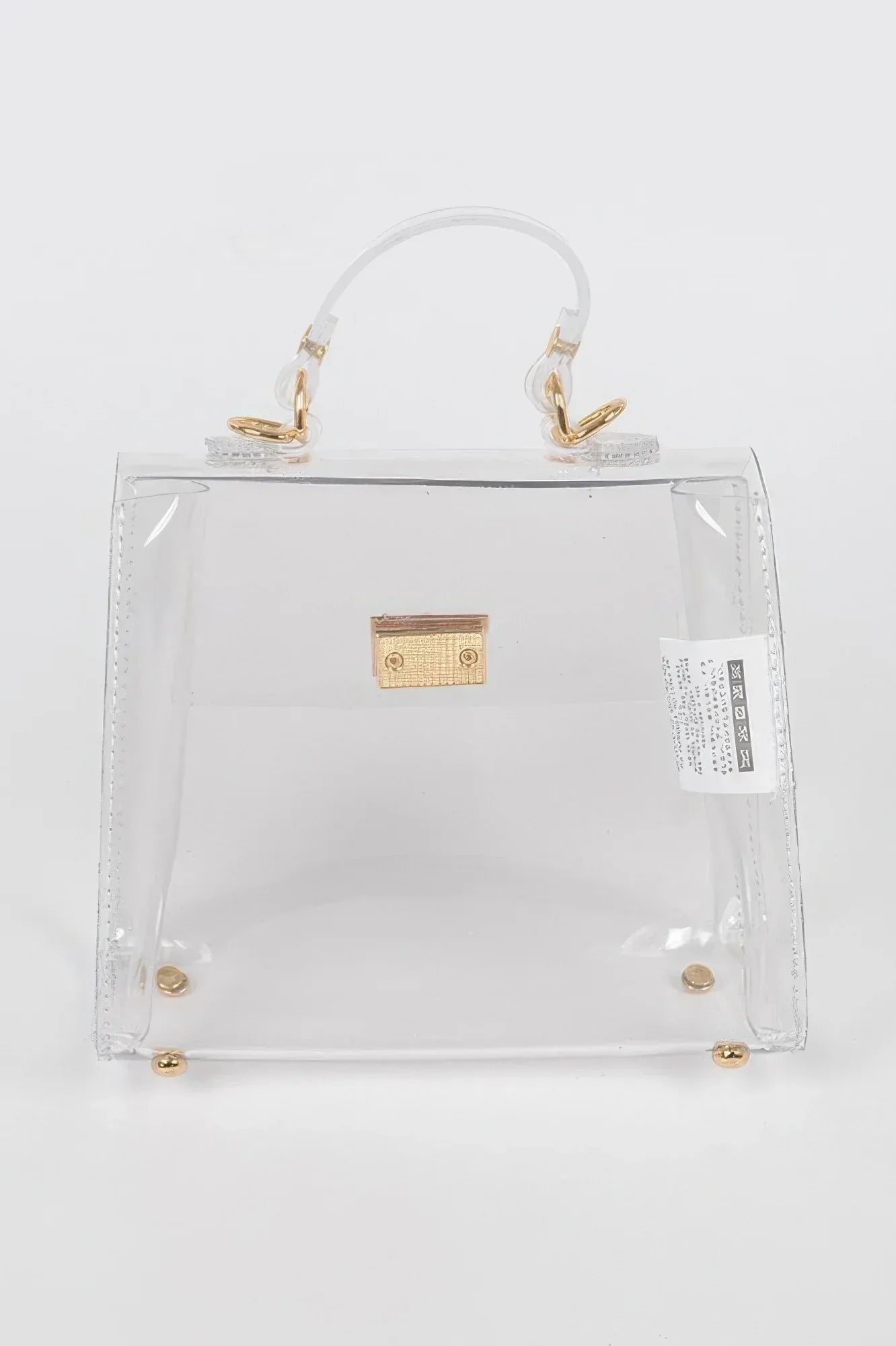 Transparent Single Handle Clutch | Mixtshop LLC