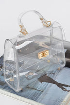 Transparent Single Handle Clutch | Mixtshop LLC