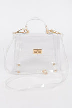Transparent Single Handle Clutch | Mixtshop LLC