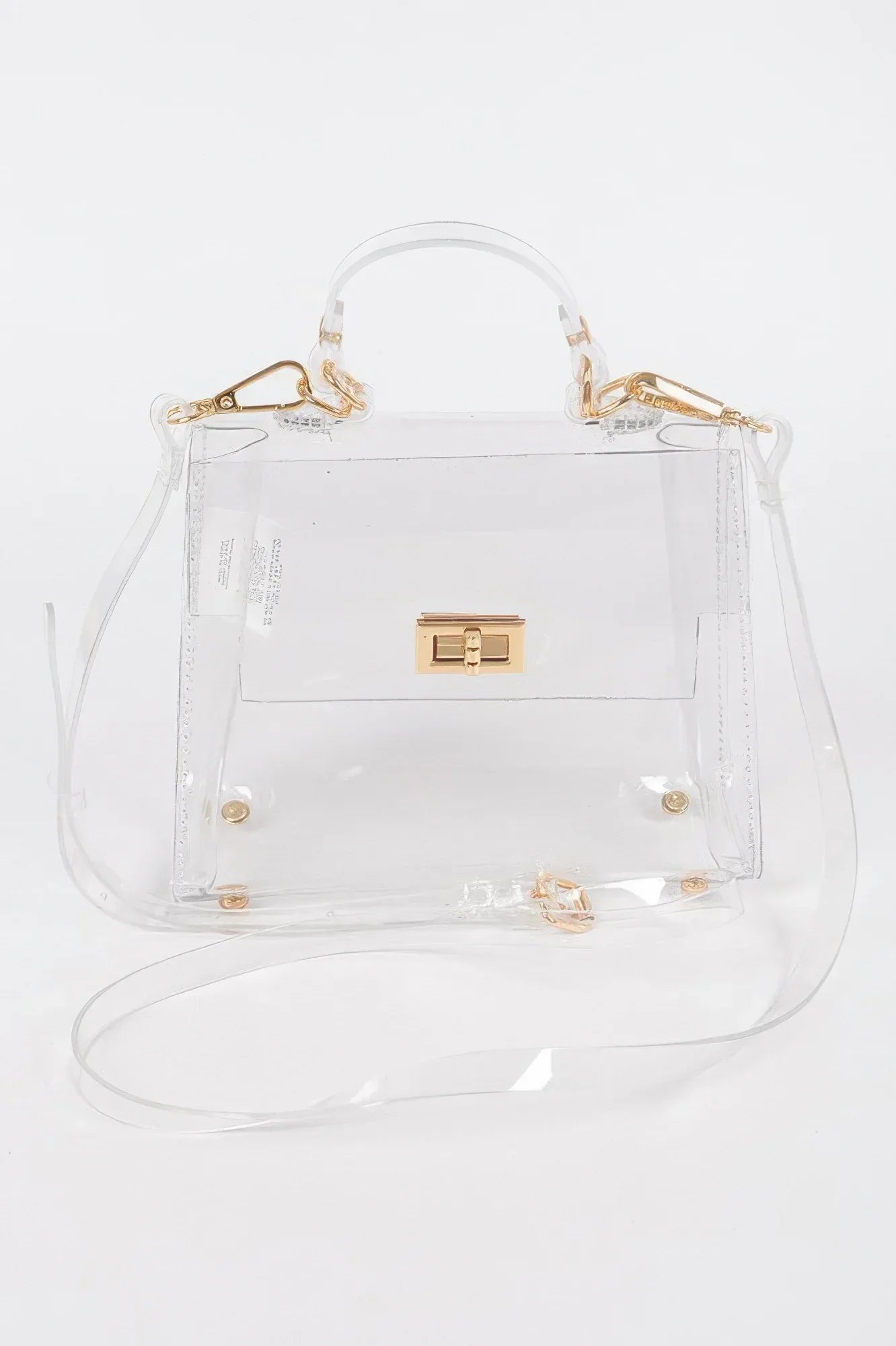 Transparent Single Handle Clutch | Mixtshop LLC