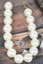Big Round Pearl Necklace | Mixtshop LLC