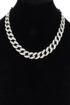 Hammered Bulk Chain Necklace | Mixtshop LLC
