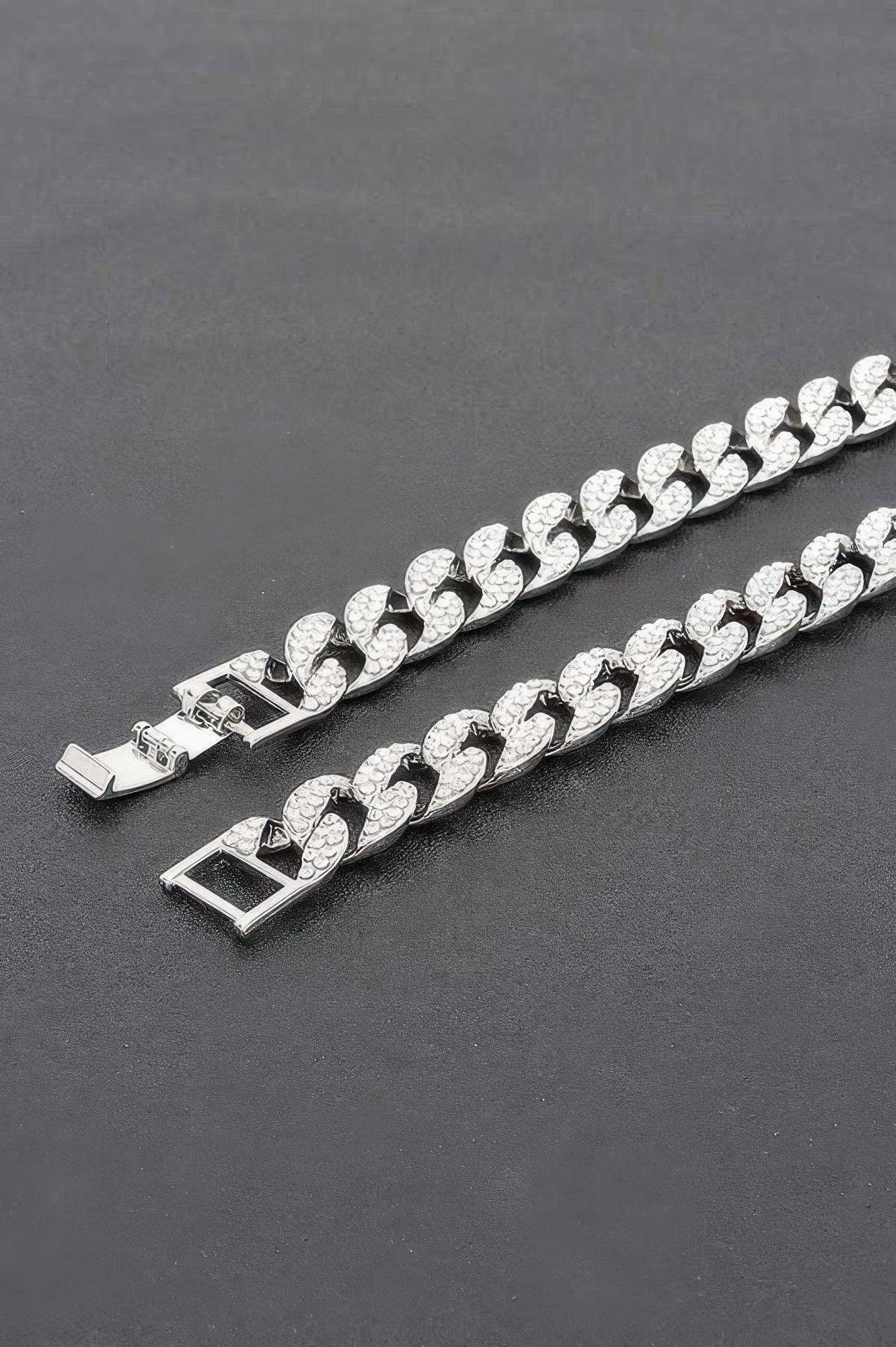 Hammered Bulk Chain Necklace | Mixtshop LLC
