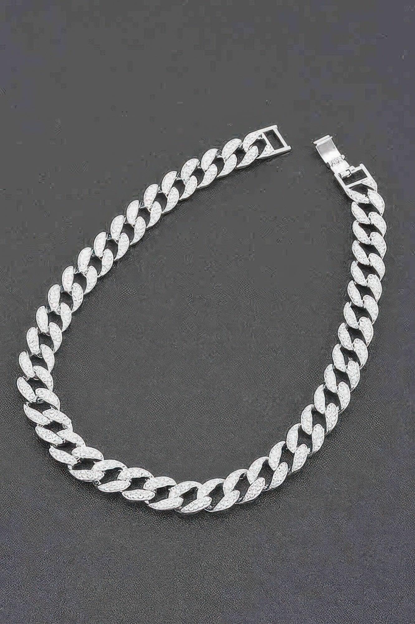 Hammered Bulk Chain Necklace | Mixtshop LLC