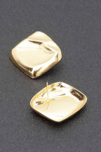Gold Plated Metal Earring | Mixtshop LLC