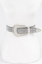 Rhinestone Western Style Plus Size Belt | Mixtshop LLC