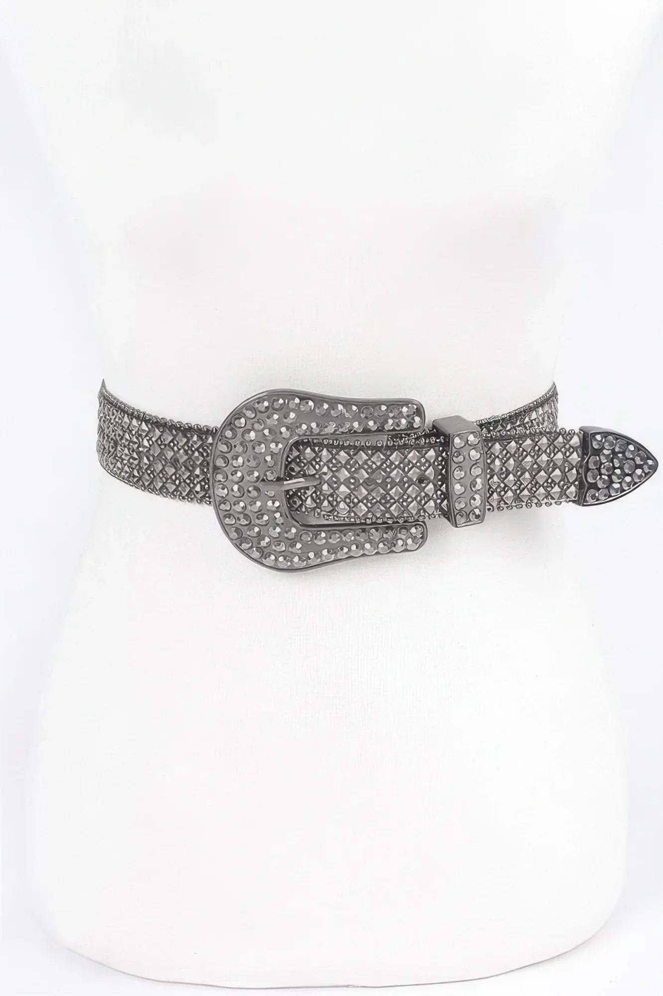 Rhinestone Western Style Plus Size Belt Secondary image