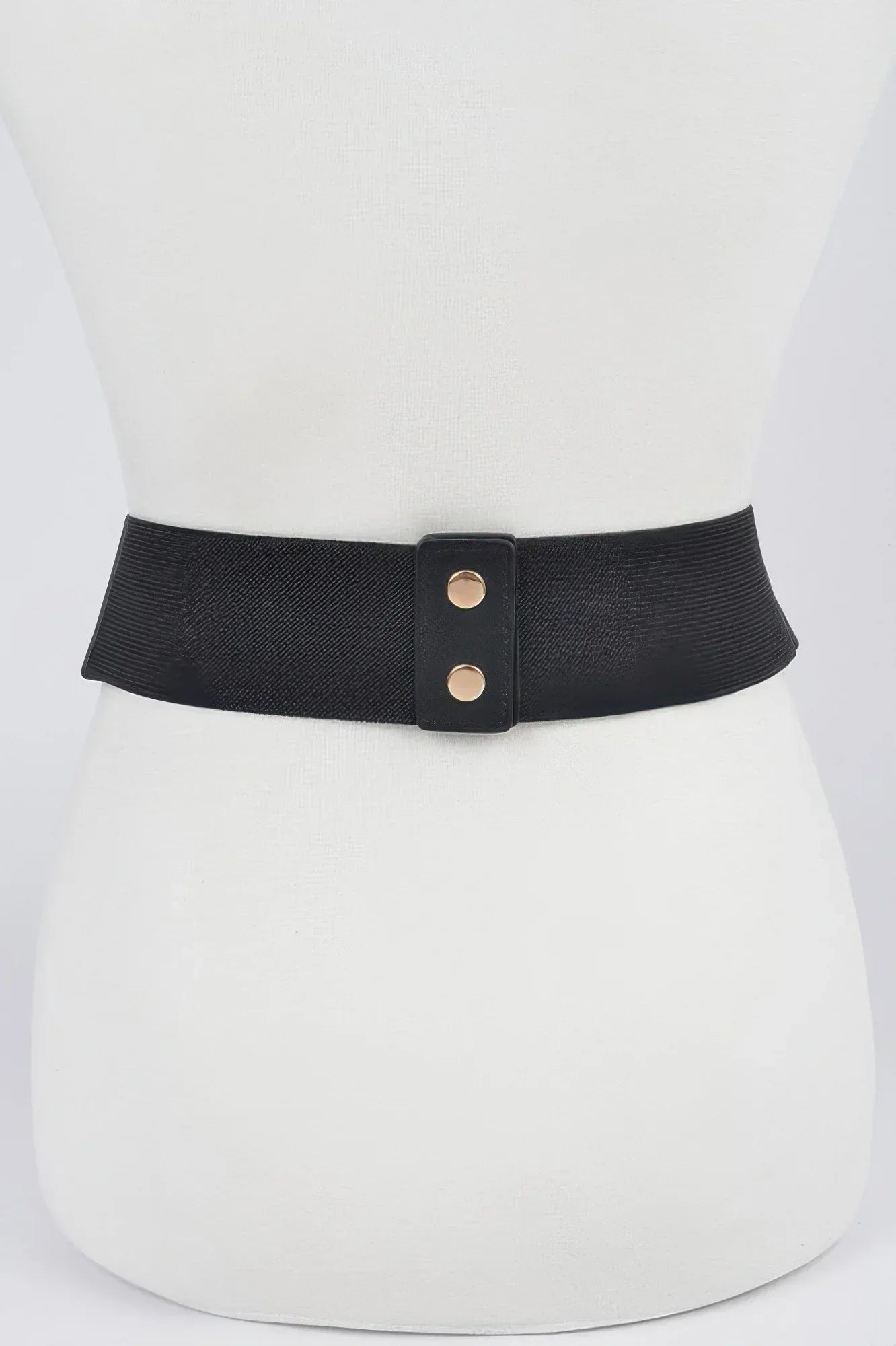 Faux Leather Multi Metal Buckle Plus Size Belt | Mixtshop LLC