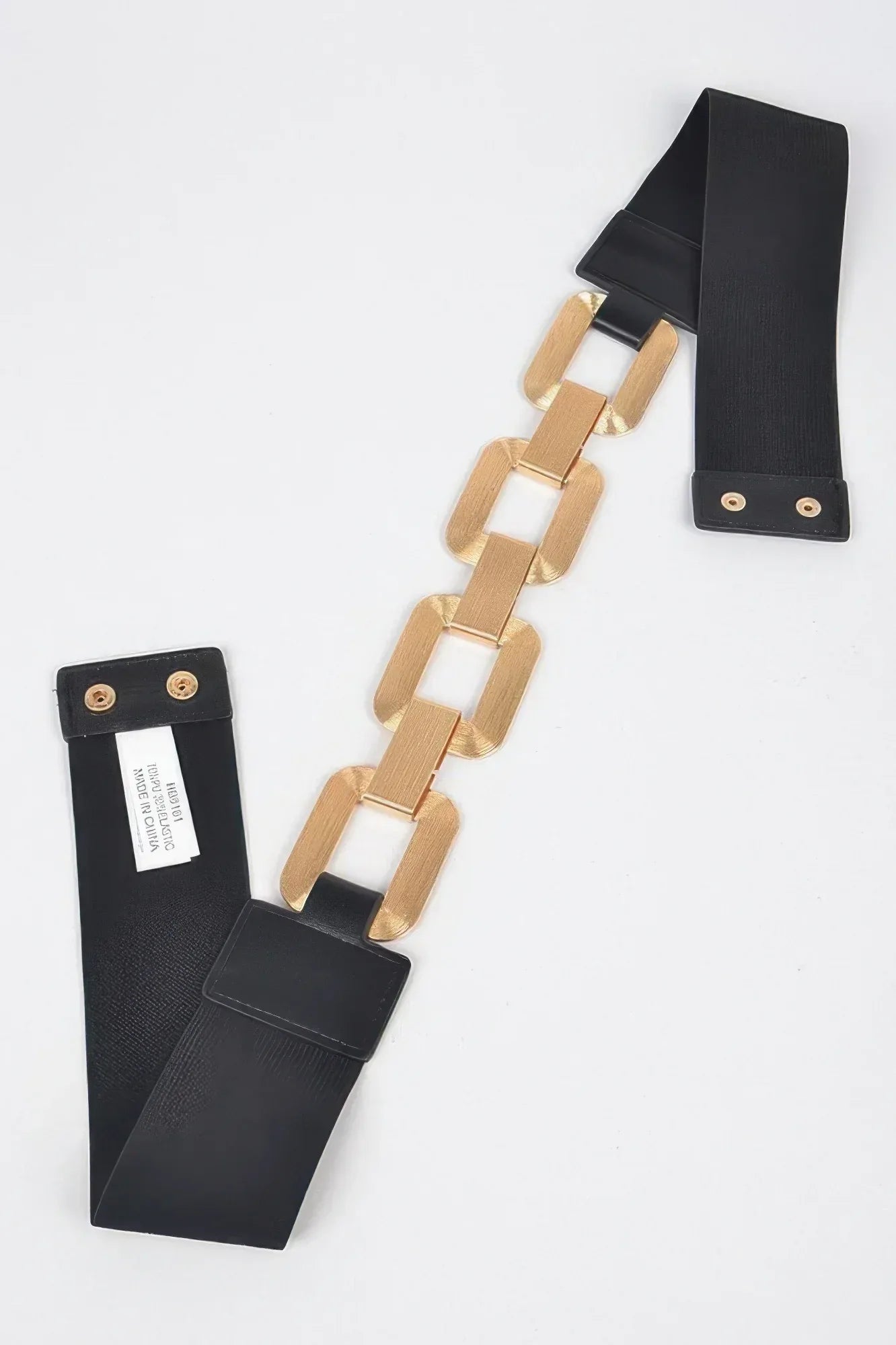 Faux Leather Multi Metal Buckle Plus Size Belt | Mixtshop LLC