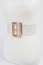 Oversized Transparent Pvc Belt | Mixtshop LLC